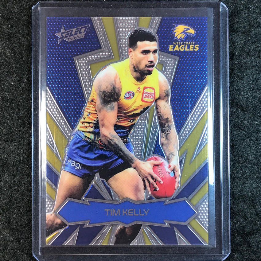 2025 Select AFL Footy Stars TIM KELLY Thunderbolt Gold Logo 008/399 #199