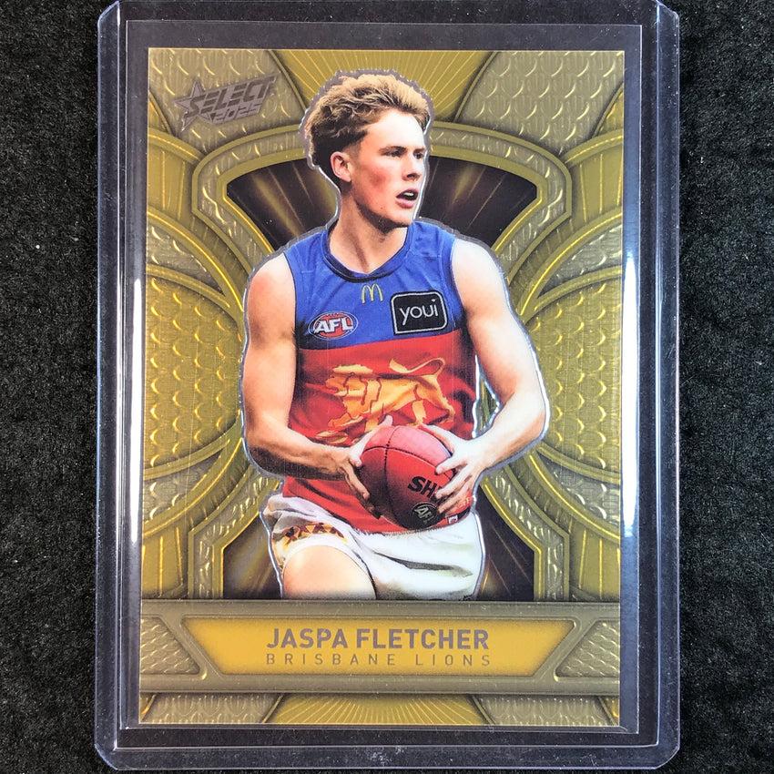 2025 Select AFL Footy Stars JASPA FLETCHER Dragon Scales Gold 287/399 #18