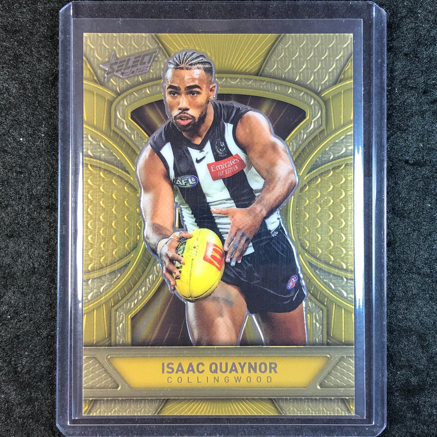 2025 Select AFL Footy Stars ISAAC QUAYNOR Dragon Scales Gold 245/399 #48
