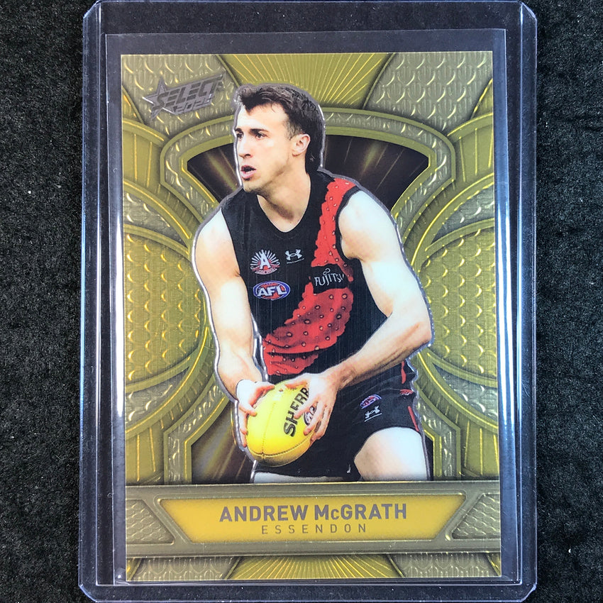 2025 Select AFL Footy Stars ANDREW MCGRATH Dragon Scales Gold 180/399 #56