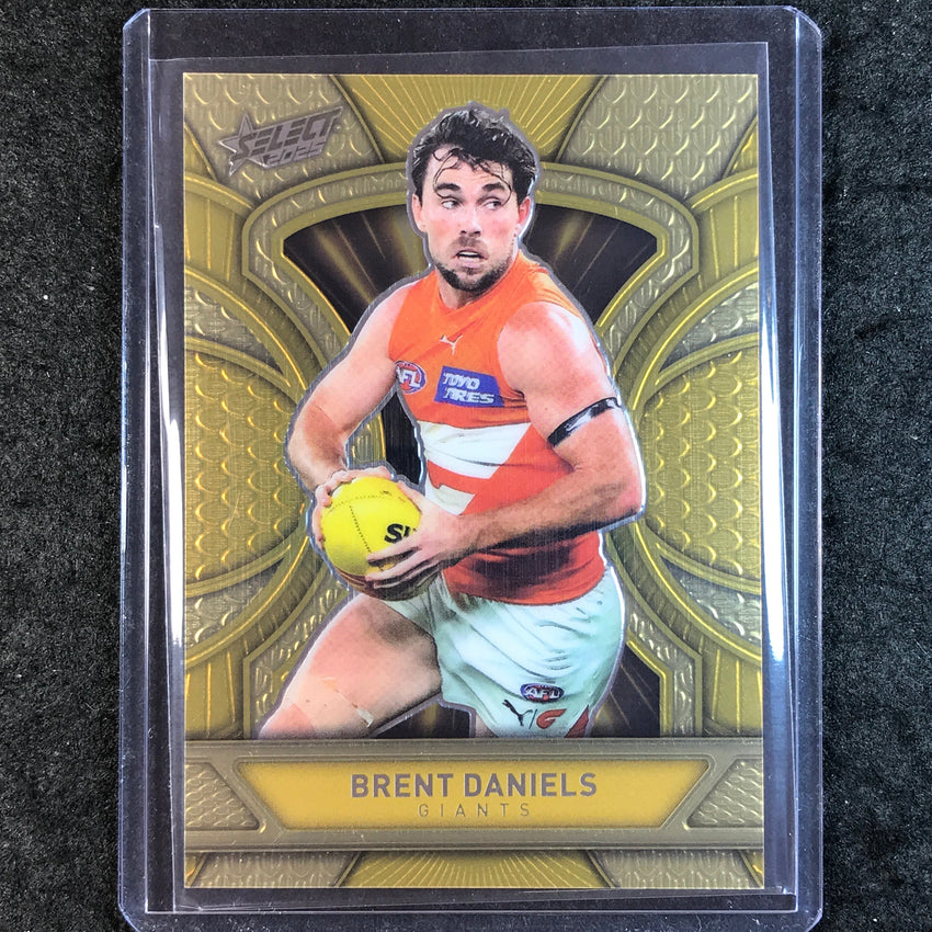 2025 Select AFL Footy Stars BRENT DANIELS Dragon Scales Gold 59/399 #87