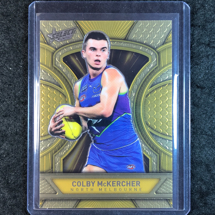 2025 Select AFL Footy Stars COLBY MCKERCHER Dragon Scales Gold 288/399 #139