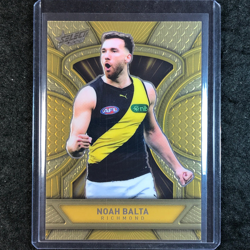 2025 Select AFL Footy Stars NOAH BALTA Dragon Scales Refractor Gold 107/399 #157