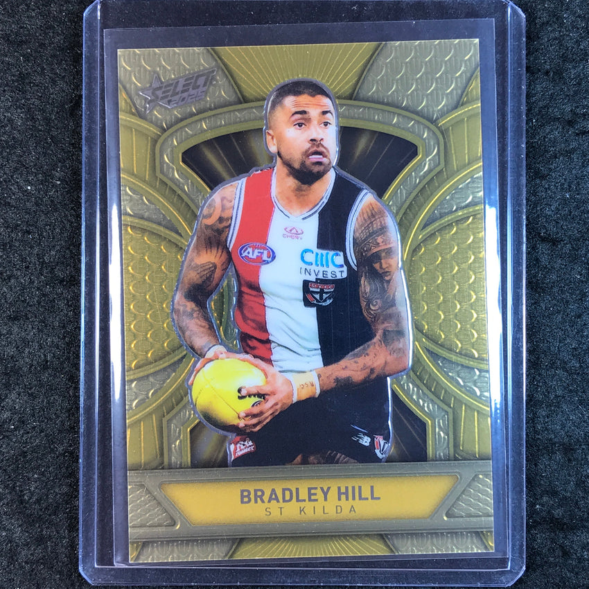 2025 Select AFL Footy Stars BRADLEY HILL Dragon Scales Gold 107/399 #170
