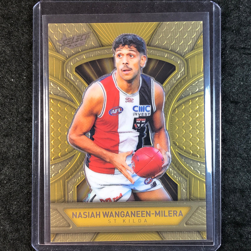 2025 Select AFL Footy Stars WANGANEEN-MILERA Dragon Scales Gold 235/399 #177