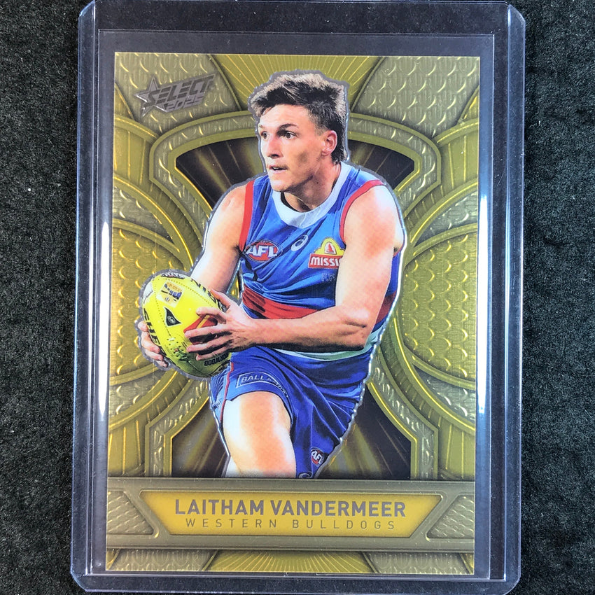 2025 Select AFL Footy Stars LAITHAM VANDERMEER Dragon Scales Gold 008/399 #214