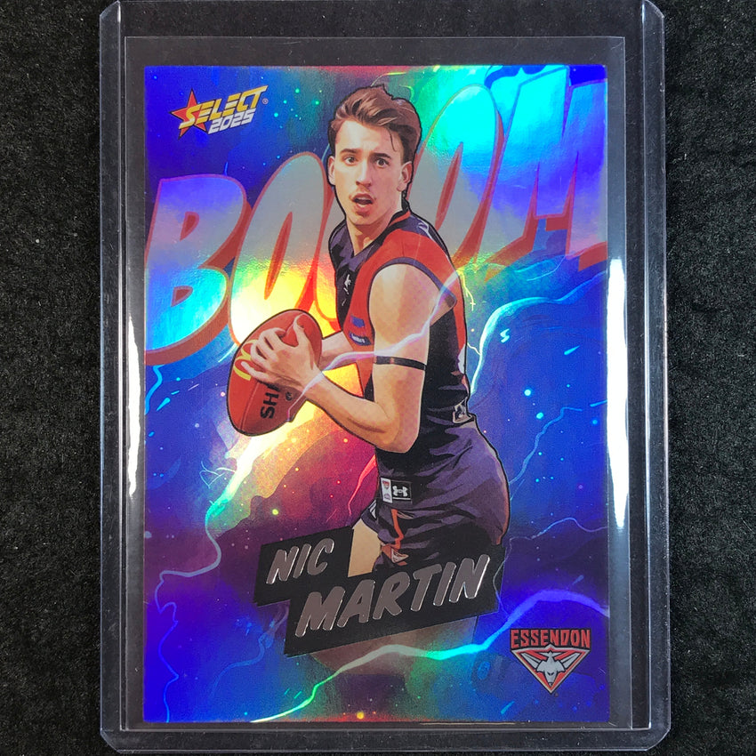 2025 Select AFL Footy Stars NIC MARTIN Boom 127/360 #55