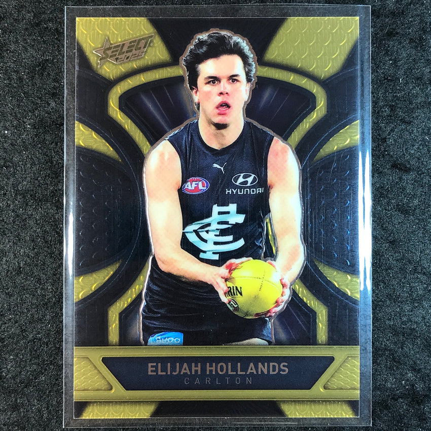 2025 Select AFL Footy Stars ELIJAH HOLLANDS Luminous Dragon Scales 40/799 #31