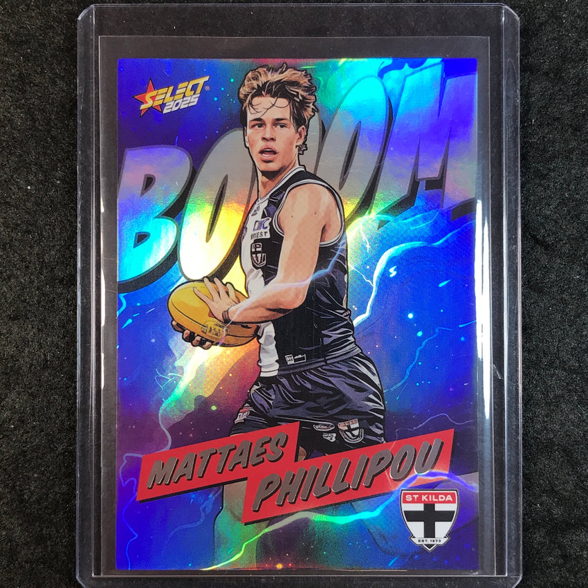 2025 Select AFL Footy Stars MATTAES PHILLIPOU Boom 333/360 #173