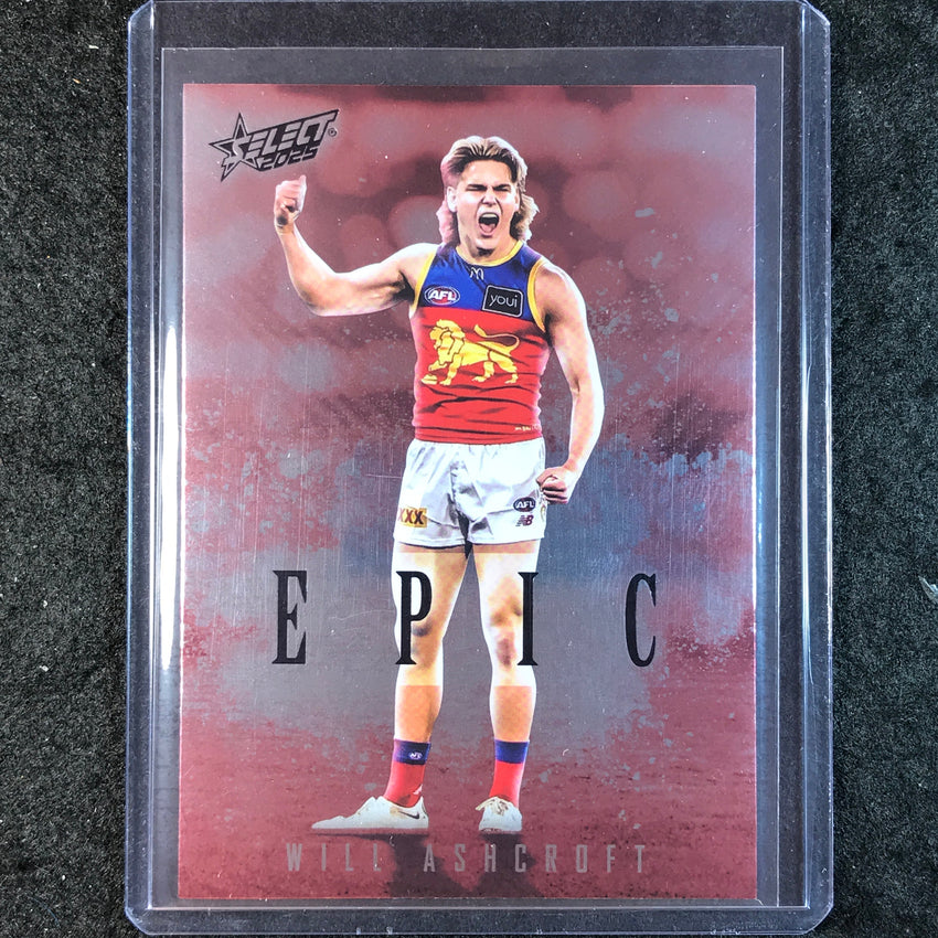 2025 Select AFL Footy Stars WILL ASHCROFT Epic Red #ER6