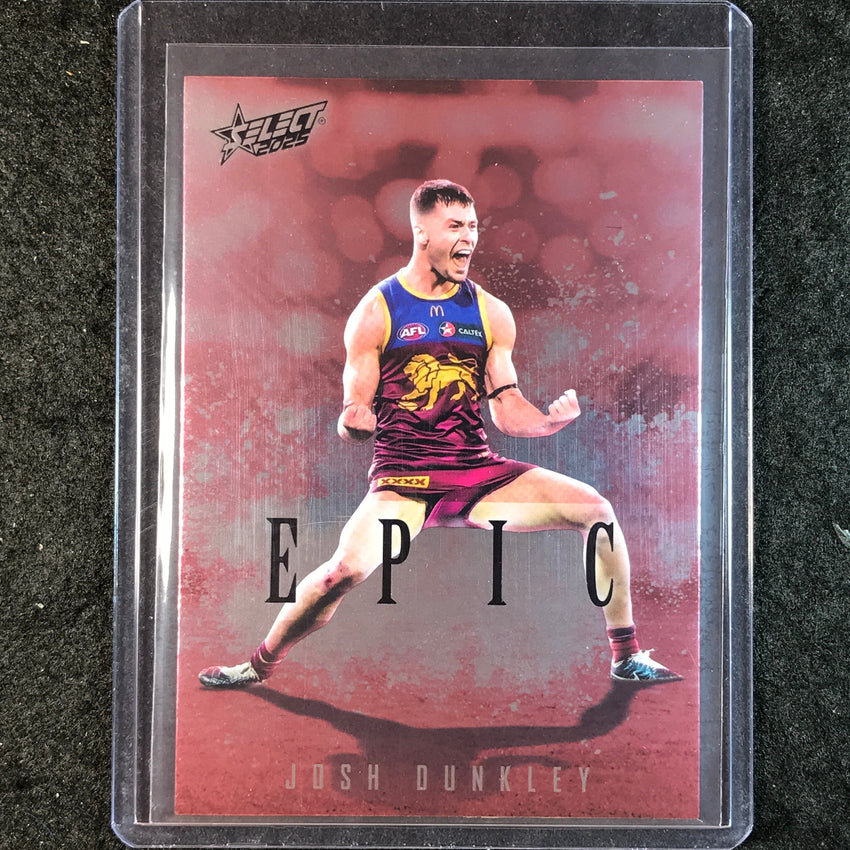 2025 Select AFL Footy Stars JOSH DUNKLEY Epic Red #ER8