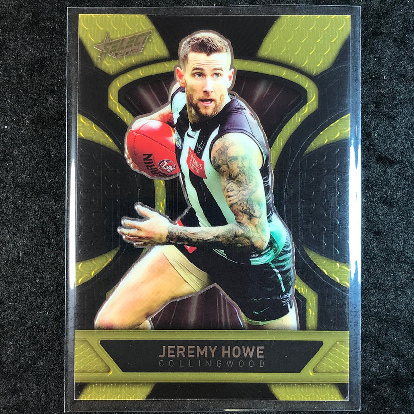 2025 Select AFL Footy Stars JEREMY HOWE Luminous Dragon Scales 165/799 #43