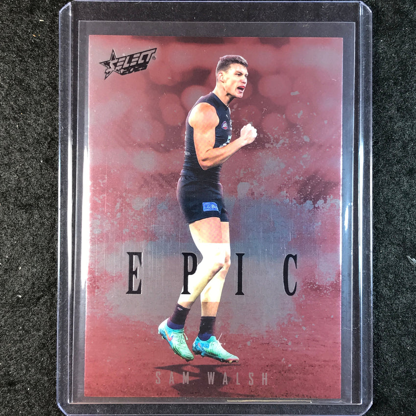 2025 Select AFL Footy Stars SAM WALSH Epic Red #ER15