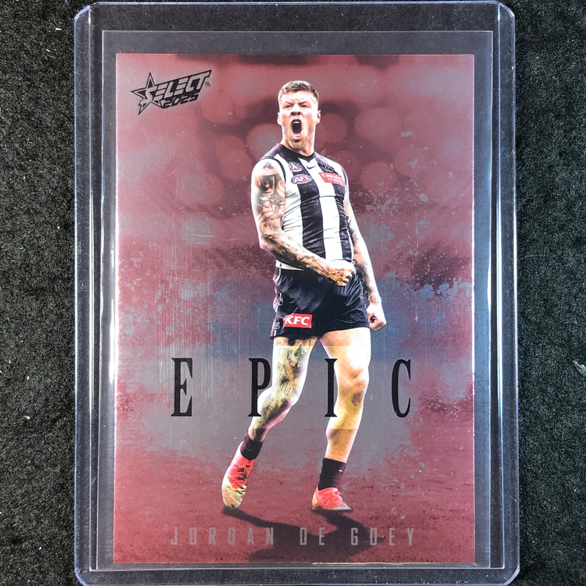 2025 Select AFL Footy Stars JORDAN DE GOEY Epic Red #ER17
