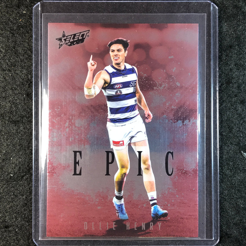 2025 Select AFL Footy Stars OLLIE HENRY Epic Red #ER33