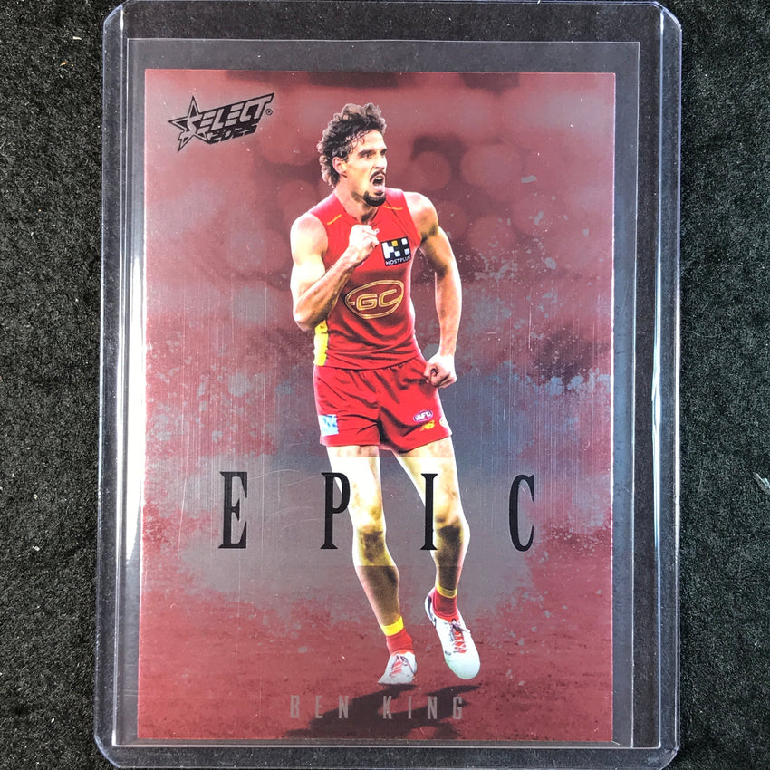 2025 Select AFL Footy Stars BEN KING Epic Red #ER43