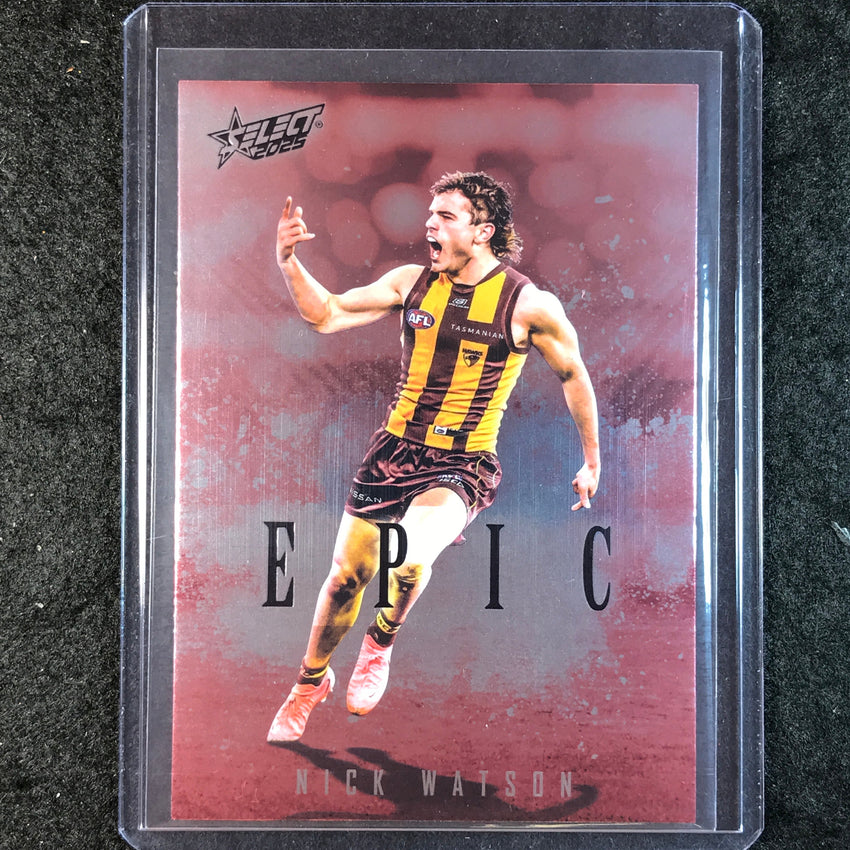 2025 Select AFL Footy Stars NICK WATSON Epic Red #ER50