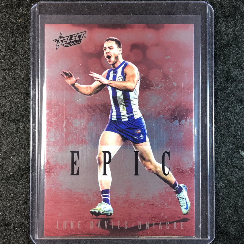 2025 Select AFL Footy Stars LUKE DAVIES-UNIACKE Epic Red #ER57