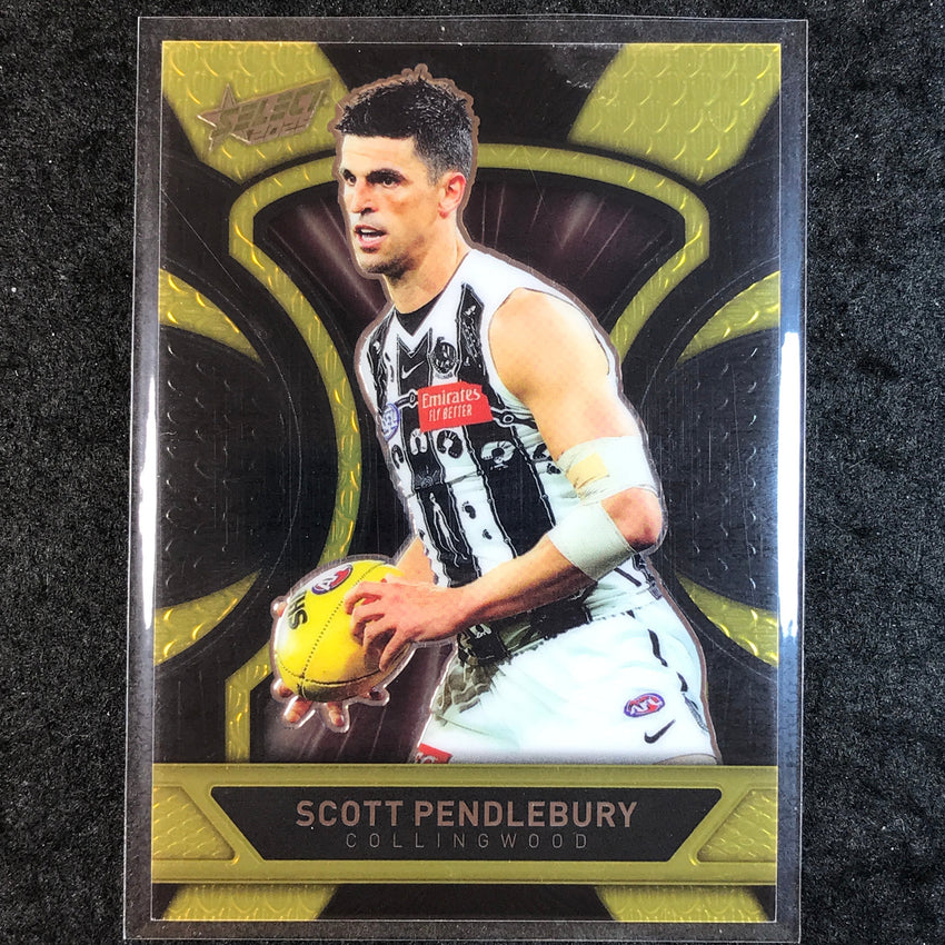 2025 Select AFL Footy Stars SCOTT PENDLEBURY Luminous Dragon Scales 306/799 #47