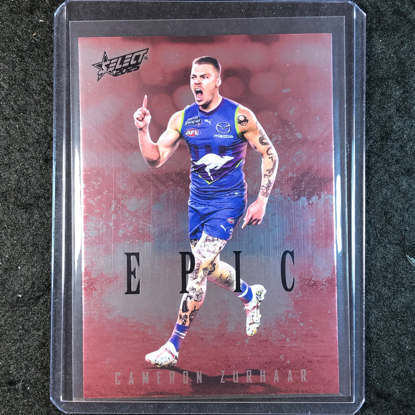 2025 Select AFL Footy Stars CAMERON ZURHAAR Epic Red #ER60