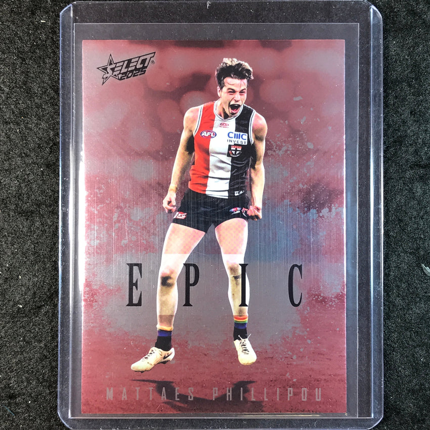 2025 Select AFL Footy Stars MATTAES PHILLIPOU Epic Red #ER74