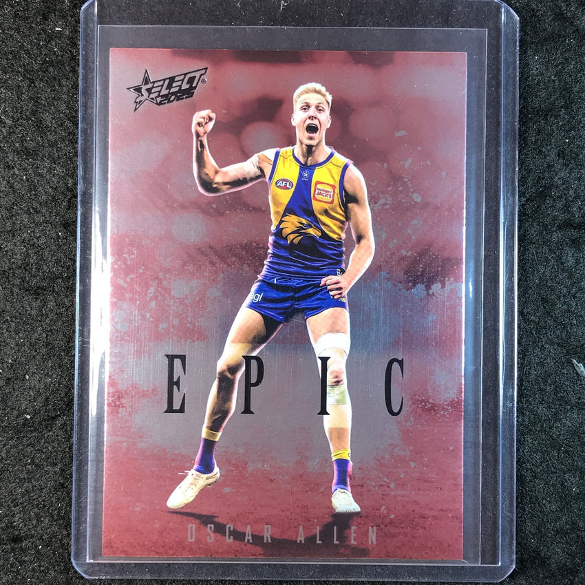 2025 Select AFL Footy Stars OSCAR ALLEN Epic Red #ER81