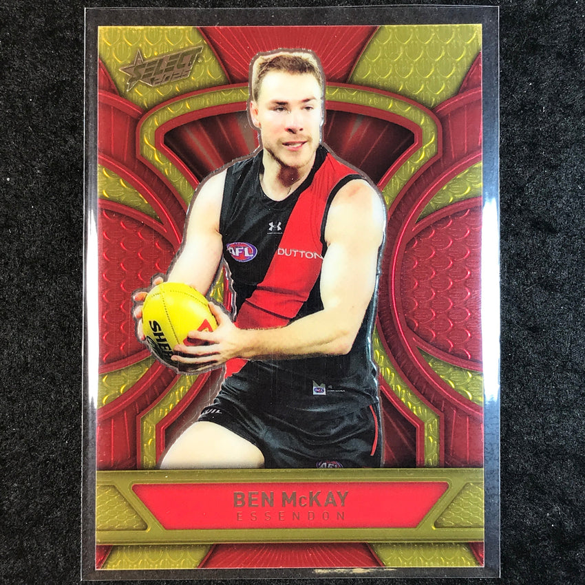 2025 Select AFL Footy Stars BEN MCKAY Luminous Dragon Scales 493/799 #57