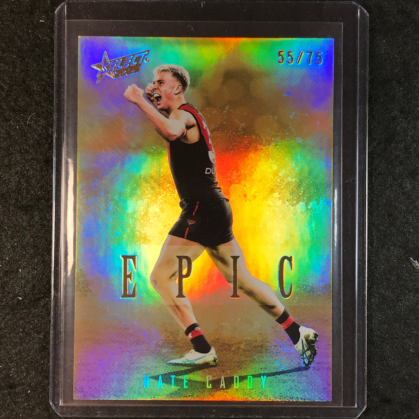 2025 Select AFL Footy Stars NATE CADDY Epic Gold 55/75 #21