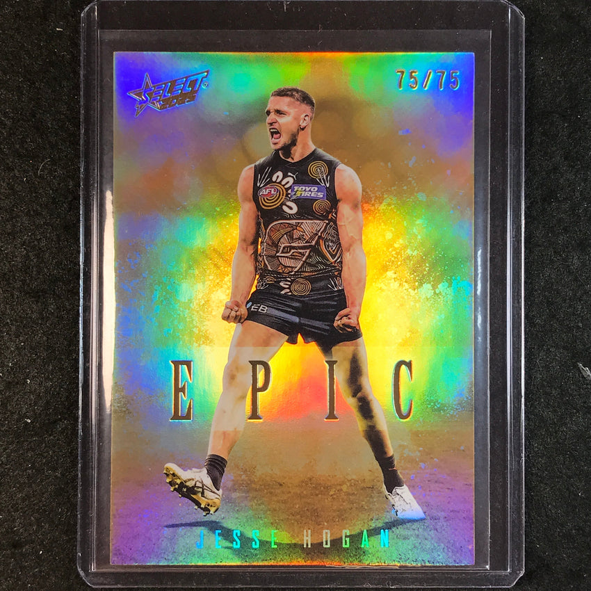 2025 Select AFL Footy Stars JESSE HOGAN Epic Gold 75/75 #40