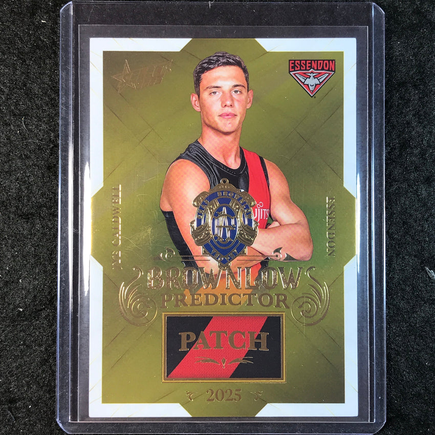 2025 Select AFL Footy Stars JYE CALDWELL Brownlow Predictor Patch 164/220