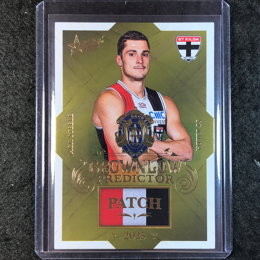 2025 Select AFL Footy Stars JACK STEELE Brownlow Predictor Patch 7/220