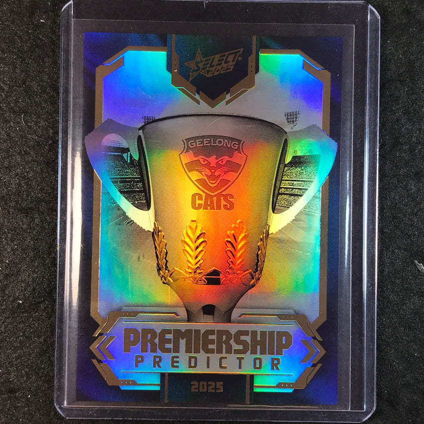 2025 Select AFL Footy Stars GEELONG CATS Premiership Predictor Signature 338/360