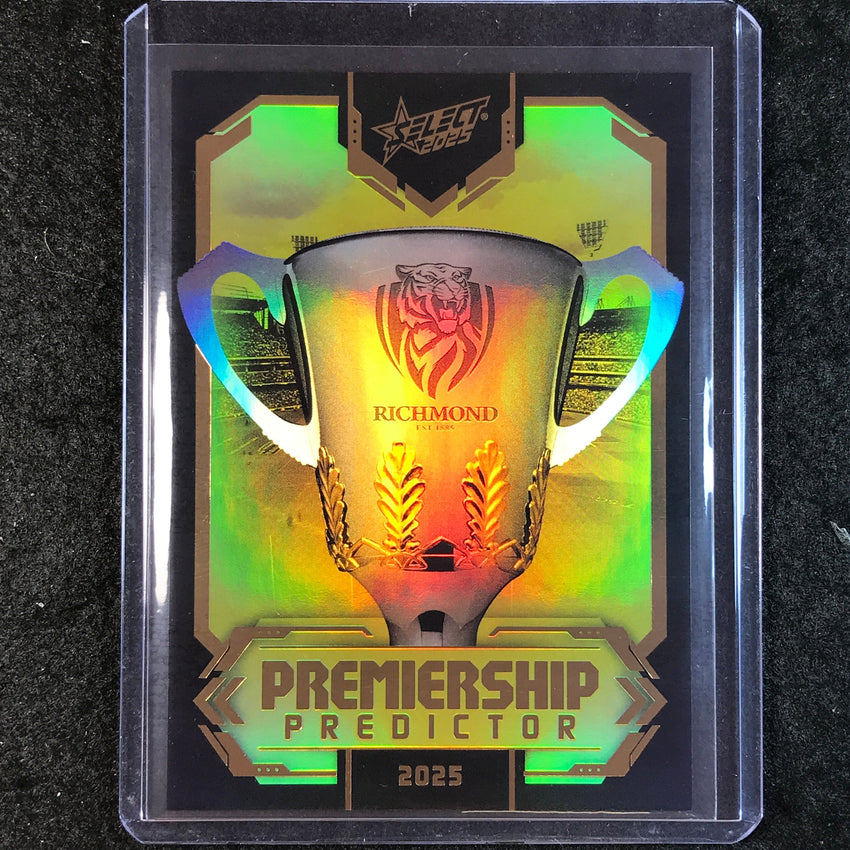 2025 Select AFL Footy Stars RICHMOND Premiership Predictor Signature 236/360