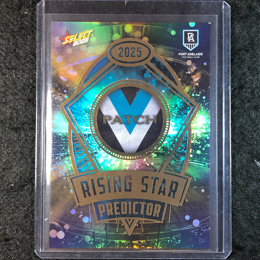 2025 Select AFL Footy Stars PORT ADELAIDE Rising Star Predictor Patch 145/220
