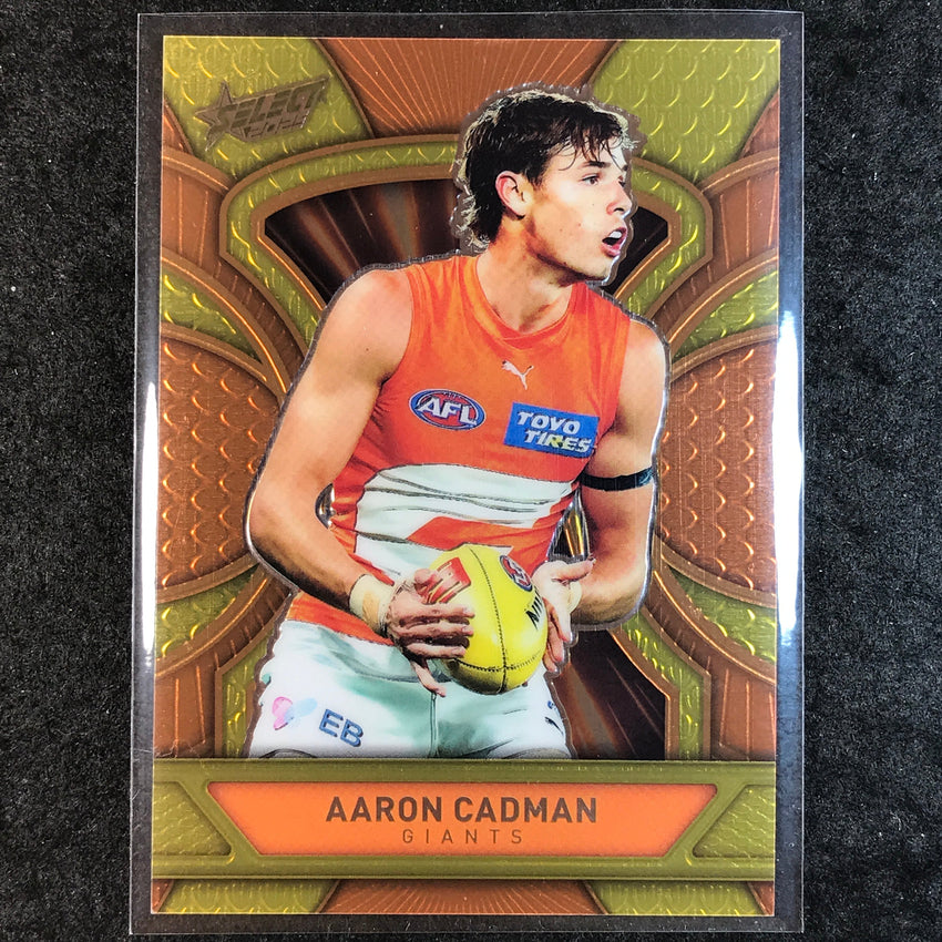 2025 Select AFL Footy Stars AARON CADMAN Luminous Dragon Scales 593/799 #85