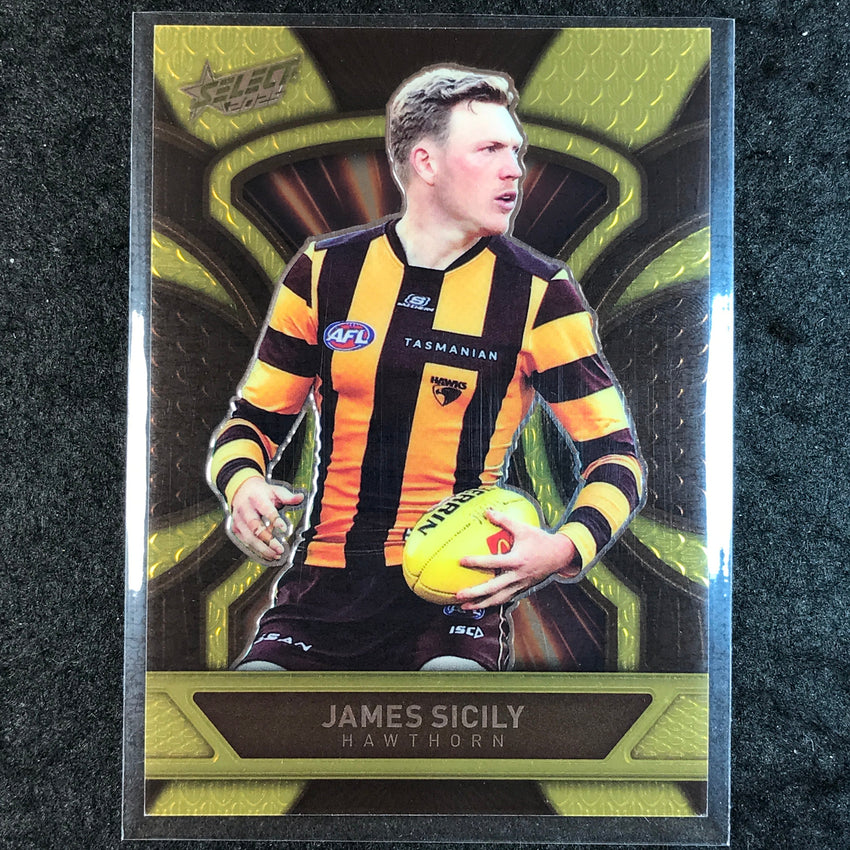 2025 Select AFL Footy Stars JAMES SICILY Luminous Dragon Scales 648/799 #117