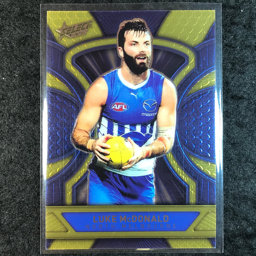 2025 Select AFL Footy Stars LUKE MCDONALD Luminous Dragon Scales 660/799 #138