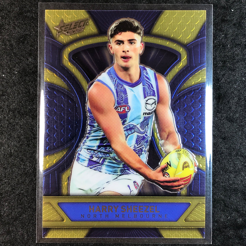2025 Select AFL Footy Stars HARRY SHEEZEL Luminous Dragon Scales 528/799 #142
