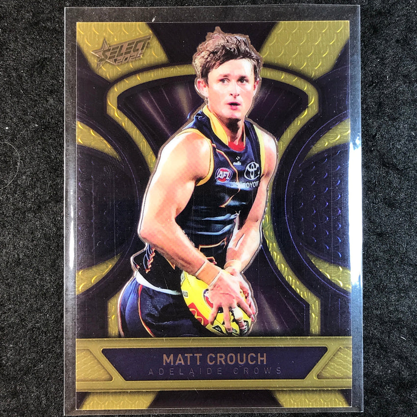 2025 Select AFL Footy Stars MATT CROUCH Luminous Dragon Scales 649/799 #1