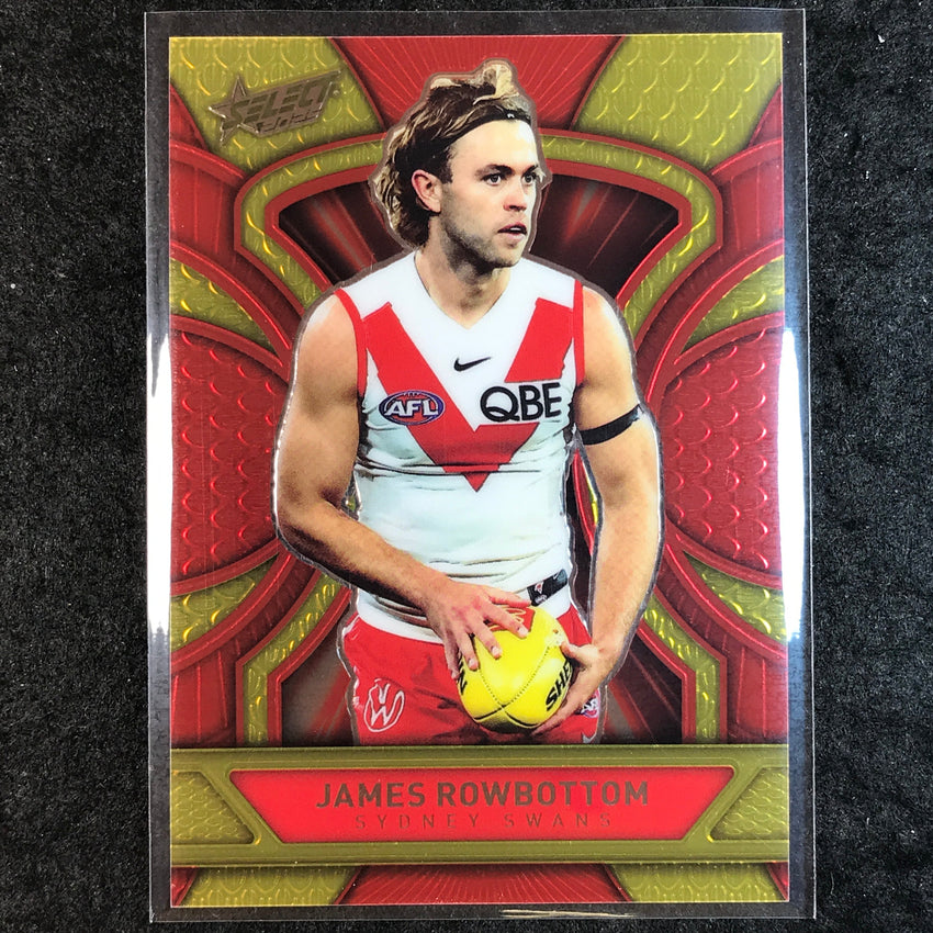 2025 Select AFL Footy Stars JAMES ROWBOTTOM Luminous Dragon Scales 311/799 #191