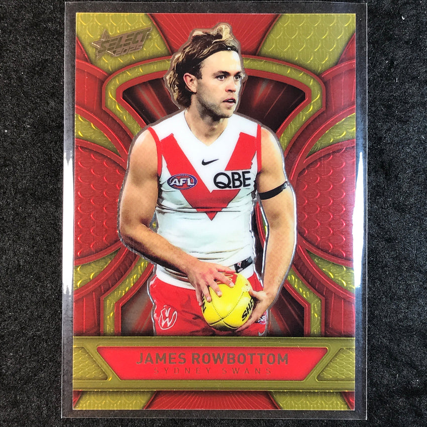 2025 Select AFL Footy Stars JAMES ROWBOTTOM Luminous Dragon Scales 543/799 #191