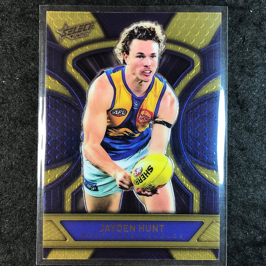 2025 Select AFL Footy Stars JAYDEN HUNT Luminous Dragon Scales 550/799 #198