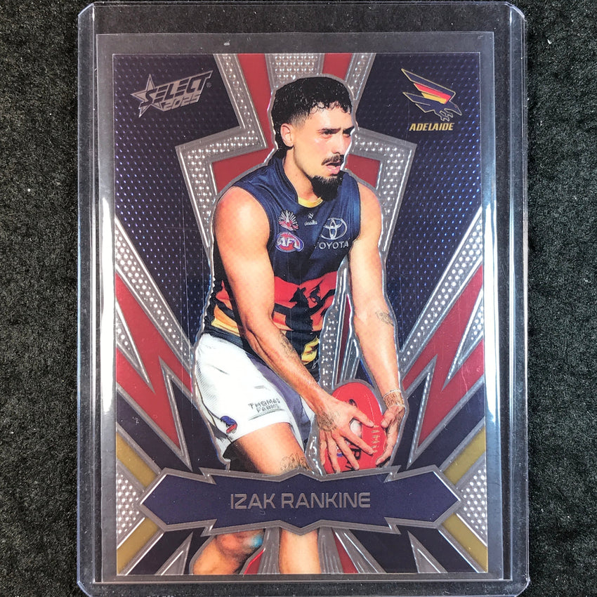 2025 Select AFL Footy Stars IZAK RANKINE Thunderbolt Gold Logo 365/399 #11
