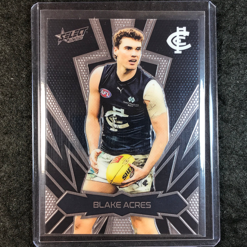2025 Select AFL Footy Stars BLAKE ACRES Thunderbolt Gold Logo 11/399 #25