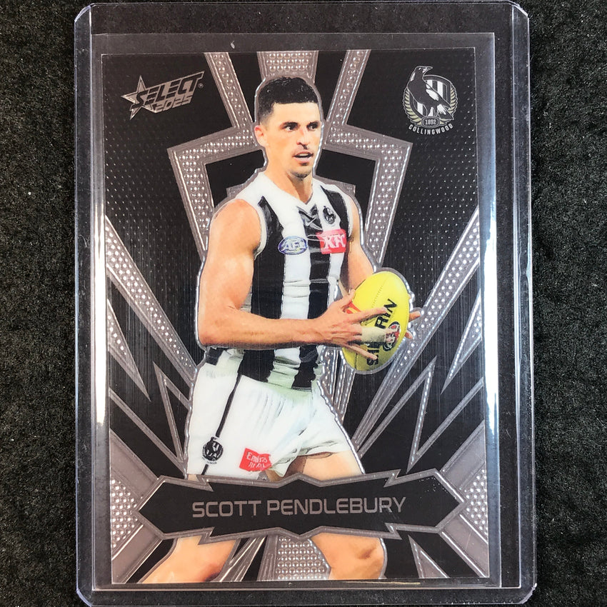 2025 Select AFL Footy Stars SCOTT PENDLEBURY Thunderbolt Gold Logo 277/399 #47