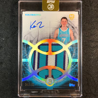 2025-26 Topps Three KON KNUEPPEL Relics Rookie Autographs Prime Silver 24/49
