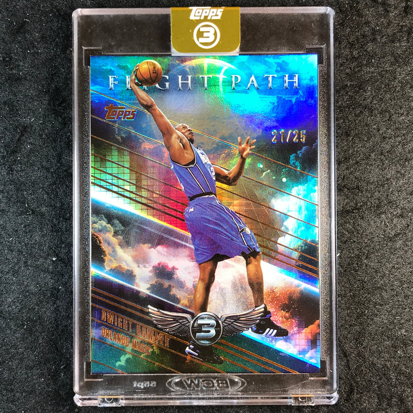 2025-26 Topps Three DWIGHT HOWARD Bronze 21/25