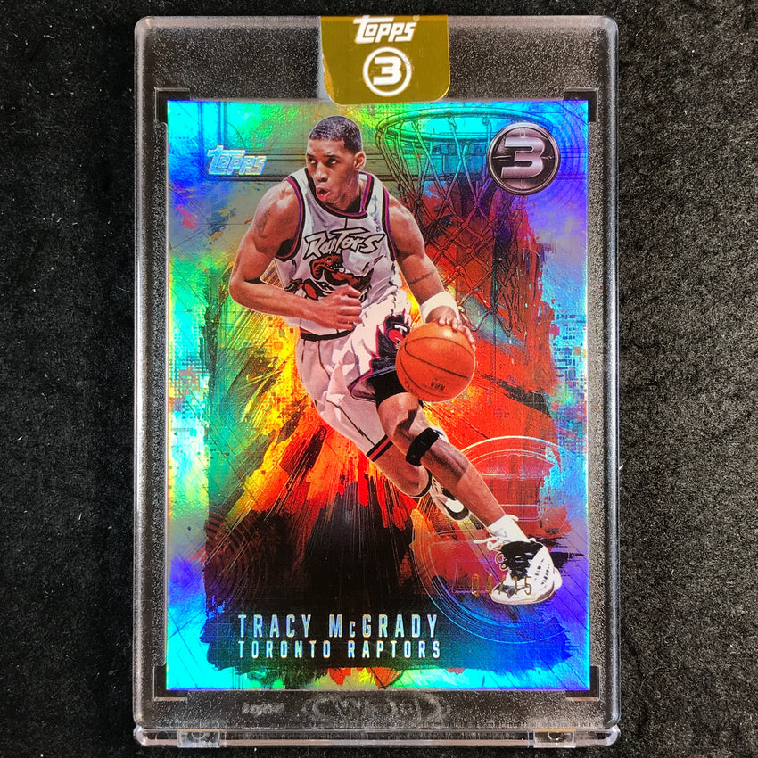2025-26 Topps Three TRACY MCGRADY The Paint 4/15