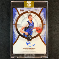 2025-26 Topps Three COOPER FLAGG Rookie Autographs Bronze 17/25
