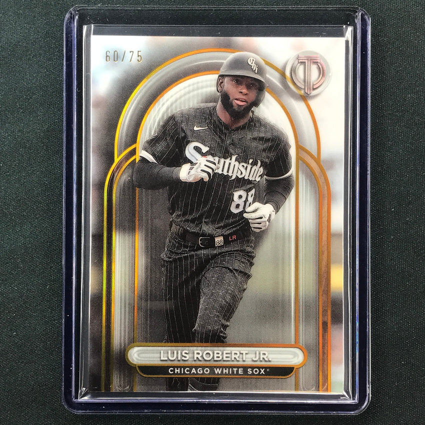 2024 Topps Tribute Mlb Luis Robert Jr. Base Gold 60/75